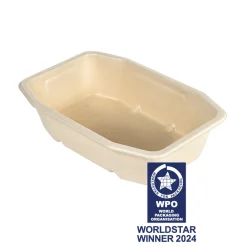 Siegelschalen>DUNIFORM Schale HMR 215 x 148 x 50 mm Braun ungeteilt