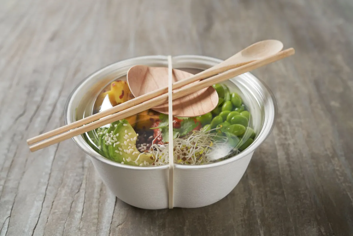 Holzbesteck>DUNI Scoop 6,4 cm Natürlich