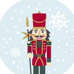 Servietten Im Lunchformat>PAPER + DESIGN Silhouettes Airlaid Serviette 33 x 33 cm Snowy Nutcracker