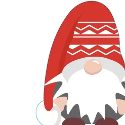 Servietten Im Lunchformat>PAPER + DESIGN Silhouettes Airlaid Serviette 33 x 33 cm Swedish Gnome