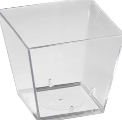 Amuse-Bouche>DUNI Square 49 x 49 x 46 mm Transparent ungeteilt