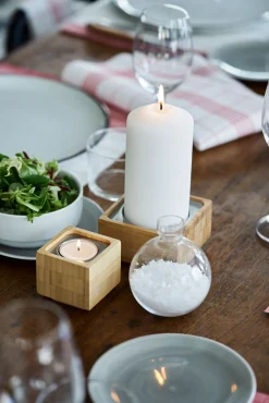 Stumpenkerzen>DUNI Stumpenkerze matt 150 x Ø 70 mm 50 Std. Weiß