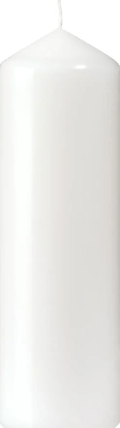 Stumpenkerzen>DUNI Stumpenkerzen 220 x Ø 70 mm 90 Std. Weiß