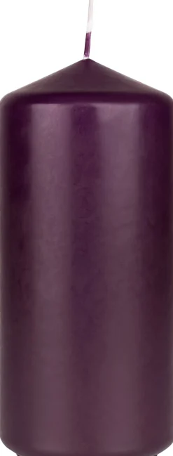 Stumpenkerzen>DUNI Stumpenkerzen 150 x Ø 70 mm 62 Std. Plum