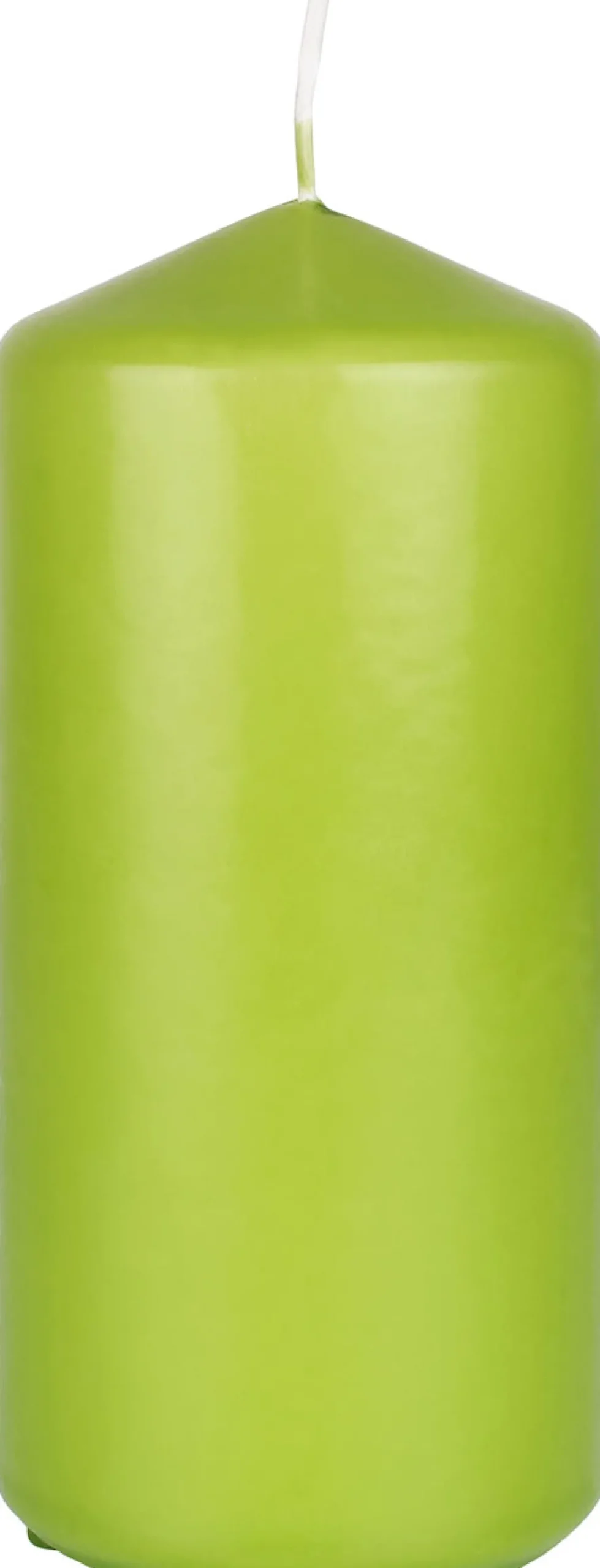 Stumpenkerzen>DUNI Stumpenkerzen 150 x Ø 70 mm 62 Std. Leaf Green