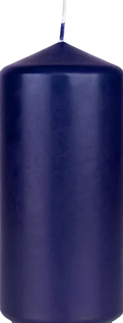 Stumpenkerzen>DUNI Stumpenkerzen 150 x Ø 70 mm 62 Std. Dunkelblau