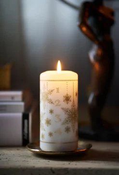 Stumpenkerzen>DUNI Stumpenkerzen 68 x 150 mm 62 Std. Weiß