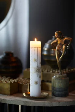 Stumpenkerzen>DUNI Stumpenkerzen 50 x 250mm 62 Std. Weiß