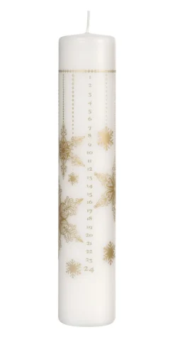 Stumpenkerzen>DUNI Stumpenkerzen 50 x 250mm 62 Std. Weiß