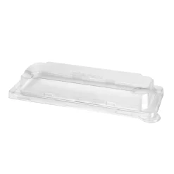 Boxen>DUNI Sushi Deckel Slim Long 225 ml Transparent