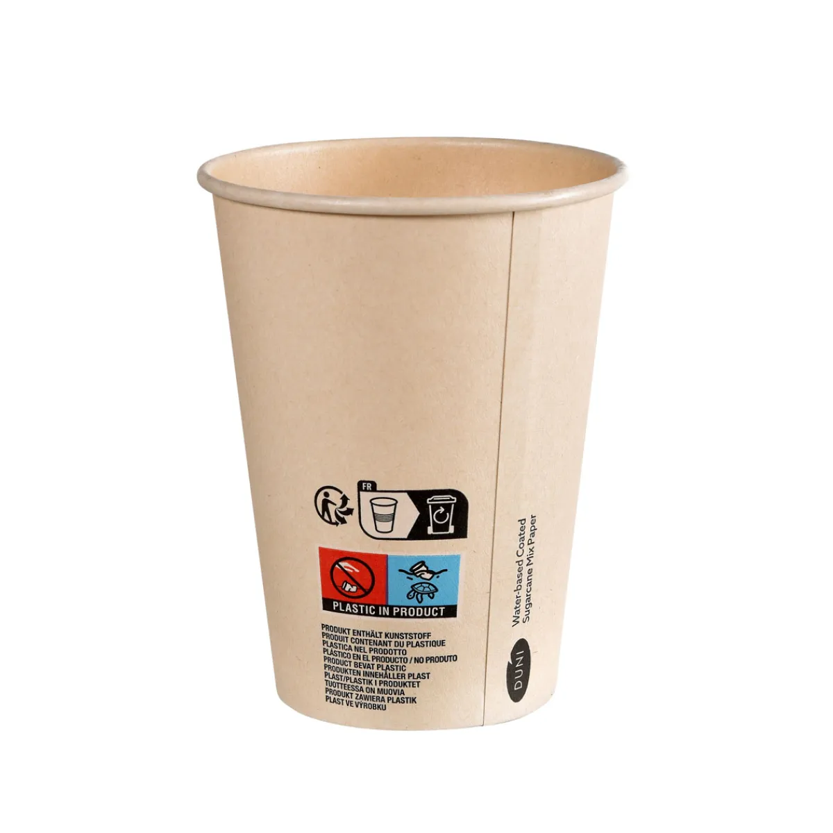 Pappbecher Und -Gläser>DUNI Sweet Cup 36 cl Nature