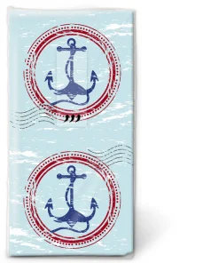 Kosmetiktücher>PAPER + DESIGN Taschentücher 21,5 x 22 cm Anchor