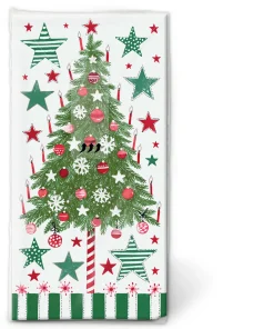Kosmetiktücher>PAPER + DESIGN Taschentücher 21,5 x 22 cm Decorated Tree