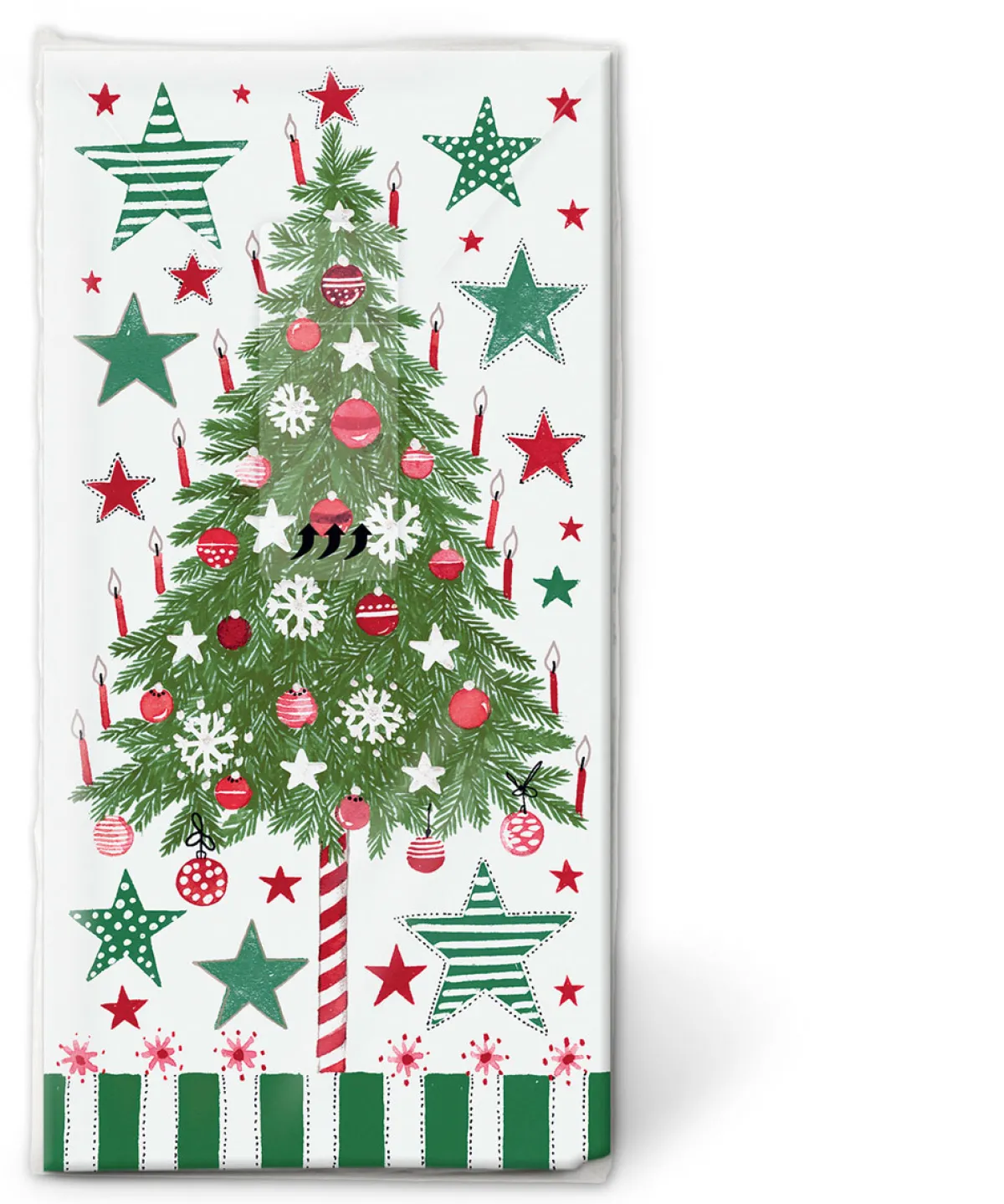 Kosmetiktücher>PAPER + DESIGN Taschentücher 21,5 x 22 cm Decorated Tree