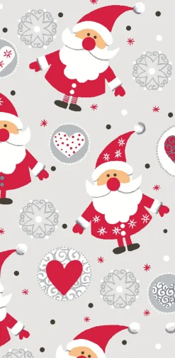 Kosmetiktücher>PAPER + DESIGN Taschentücher 21,5 x 22 cm Funny Santas