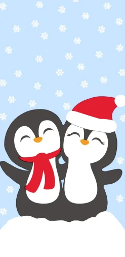 Kosmetiktücher>PAPER + DESIGN Taschentücher 21,5 x 22 cm Penguin Santas