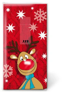 Kosmetiktücher>PAPER + DESIGN Taschentücher 21,5 x 22 cm Red Nose