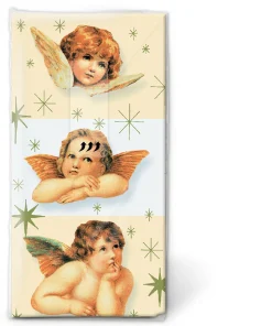 Kosmetiktücher>PAPER + DESIGN Taschentücher 21,5 x 22 cm Sweet Angels