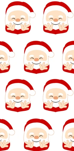 Kosmetiktücher>PAPER + DESIGN Taschentücker 21,5 x 22 cm Hello Santa