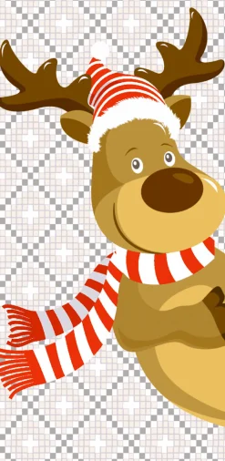 Kosmetiktücher>PAPER + DESIGN Taschentücker 21,5 x 22 cm Reindeer Fun