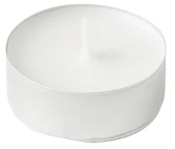 Duftkerzen>DUNI Teelichte, 4 Std. Ø 39 mm 4 Std. Weiß