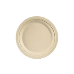 Bagasse Teller & Schalen>DUNI Teller Ø 22 cm Braun