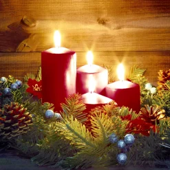 Servietten Im Lunchformat>PAPER + DESIGN Tissue-Serviette 33 x 33 cm Advent 3-lagig