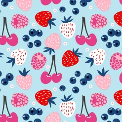 Cocktailservietten>PAPER + DESIGN Tissue-Serviette 24 x 24 cm Berries Sundae 3-lagig
