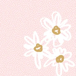 Cocktailservietten>PAPER + DESIGN Tissue-Serviette 24 x 24 cm Blooming Pattern 3-lagig