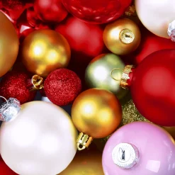 Servietten Im Lunchformat>PAPER + DESIGN Tissue-Serviette 33 x 33 cm Blushy Baubles 3-lagig