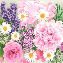 Servietten Im Lunchformat>PAPER + DESIGN Tissue-Serviette 33 x 33 cm Blossom bliss 3-lagig