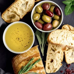 Servietten Im Lunchformat>PAPER + DESIGN Tissue-Serviette 33 x 33 cm Bread And Olives 3-lagig