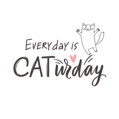 Servietten Im Lunchformat>PAPER + DESIGN Tissue-Serviette 33 x 33 cm Caturday 3-lagig