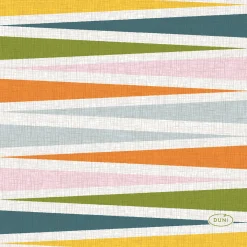 Cocktailservietten>DUNI Tissue-Serviette 24 x 24 cm Cabana Triangle 3-lagig