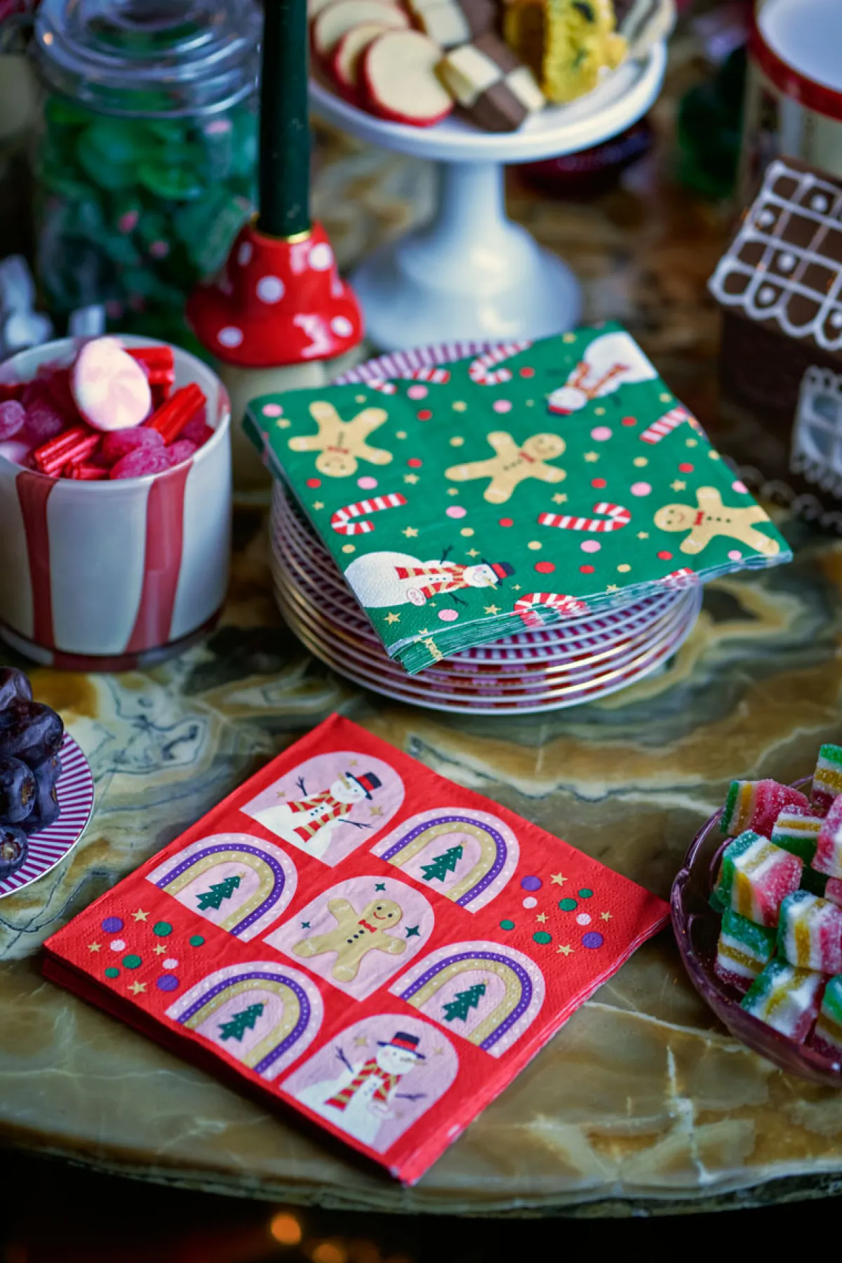 Servietten Im Lunchformat>DUNI Tissue-Serviette 33 x 33 cm Candyman Green 3-lagig