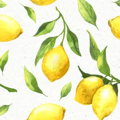 Cocktailservietten>PAPER + DESIGN Tissue-Serviette 24 x 24 cm Citrus 3-lagig