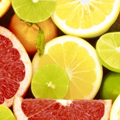 Cocktailservietten>PAPER + DESIGN Tissue-Serviette 24 x 24 cm Citrus Mix 3-lagig