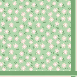 Servietten Im Lunchformat>PAPER + DESIGN Tissue-Serviette 33 x 33 cm Ditsy green 3-lagig
