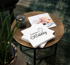 Servietten Im Lunchformat>PAPER + DESIGN Tissue-Serviette 33 x 33 cm Dog & Cat 3-lagig