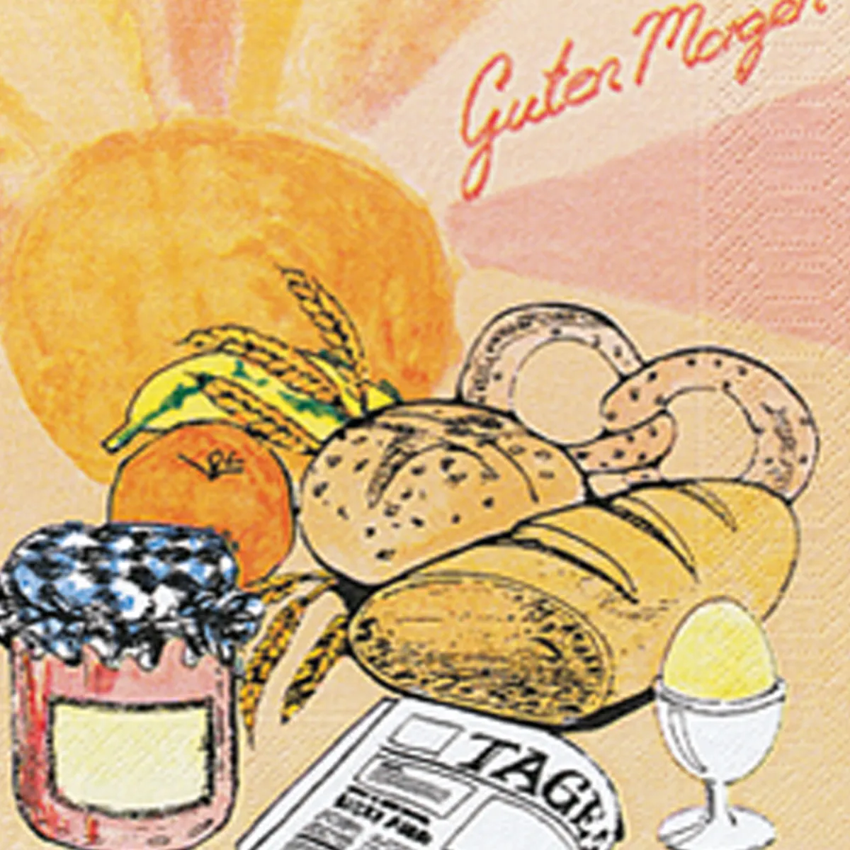 Servietten Im Lunchformat>DUNI Tissue-Serviette 33 x 33 cm Einschönertag 3-lagig