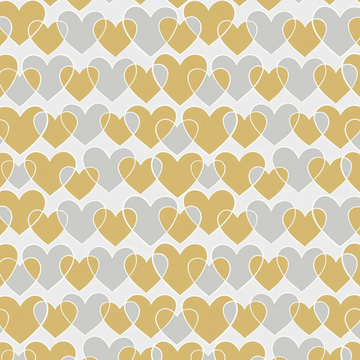 Servietten Im Lunchformat>PAPER + DESIGN Tissue-Serviette 33 x 33 cm Endless Hearts 3-lagig