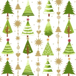 Cocktailservietten>PAPER + DESIGN Tissue-Serviette 24 x 24 cm Fine Little Trees 3-lagig