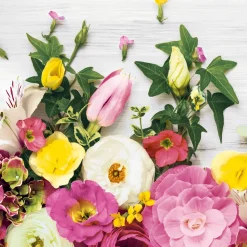 Servietten Im Lunchformat>PAPER + DESIGN Tissue-Serviette 33 x 33 cm Florals 3-lagig