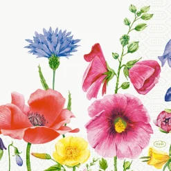 Servietten Im Lunchformat>DUNI Tissue-Serviette 33 x 33 cm Flowy Meadow 3-lagig