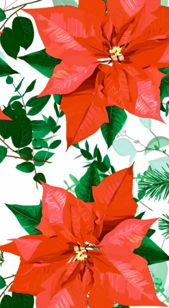 Servietten Im Lunchformat>PAPER + DESIGN Tissue-Serviette 33 x 40 cm Floral Christmas 3-lagig