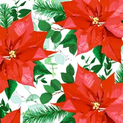 Servietten Im Lunchformat>PAPER + DESIGN Tissue-Serviette 33 x 33 cm Floral Christmas 3-lagig
