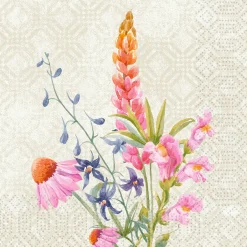 Servietten Im Lunchformat>DUNI Tissue-Serviette 33 x 33 cm Floret 3-lagig