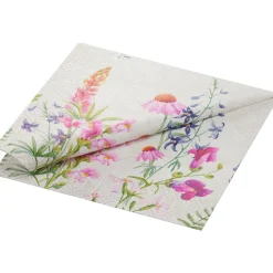 Servietten Im Dinnerformat>DUNI Tissue-Serviette 40 x 40 cm Floret 3-lagig