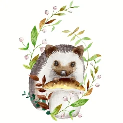Servietten Im Lunchformat>PAPER + DESIGN Tissue-Serviette 33 x 33 cm Forest Hedgehog 3-lagig