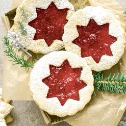 Cocktailservietten>PAPER + DESIGN Tissue-Serviette 24 x 24 cm Frosty Cookies 3-lagig